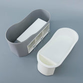 Kuber Industries Seasoning Storage Box Set With Spoon|Small Kitchen Spice Rack|Extra Storage| Grey